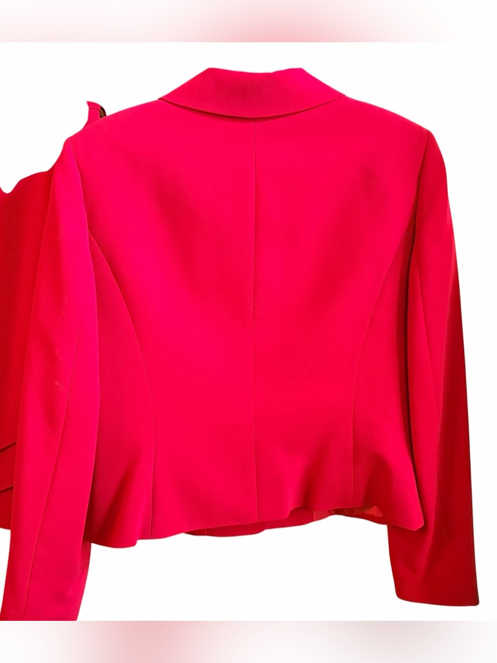 Tamari by Arthur S. Levine Red 2 Piece Skirt-Suit set. Size 12 NWOT - Picture 3 of 4
